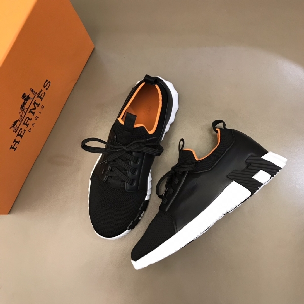 Replica Hermes Sneaker BOUNCING in Black