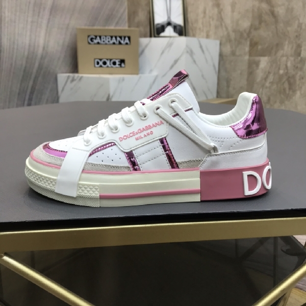 Replica DG Sneaker Calfskin 2.Zero custom in Pink