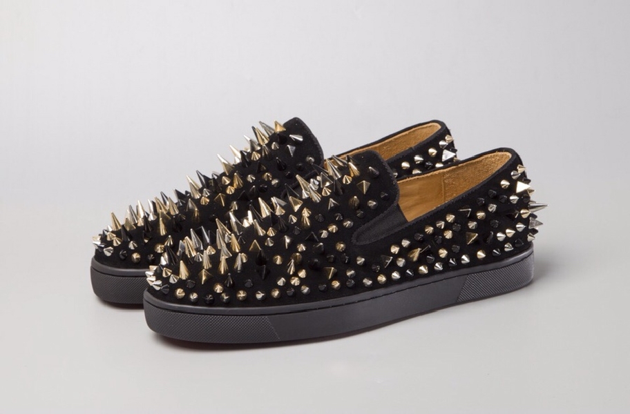 Replica Christian Louboutin Sneaker Roller-Boat Men's Flat