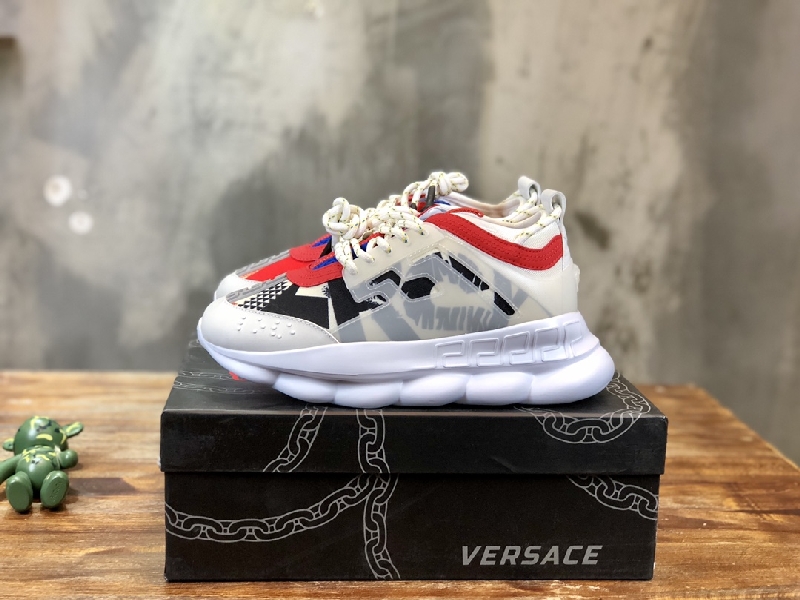 Replica Versace Sneaker Chain Reaction in White