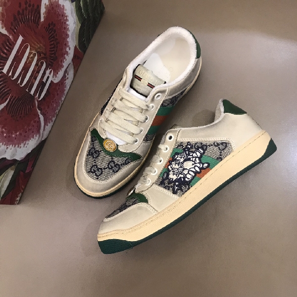 Replica Gucci Sneaker Screener Low in Black