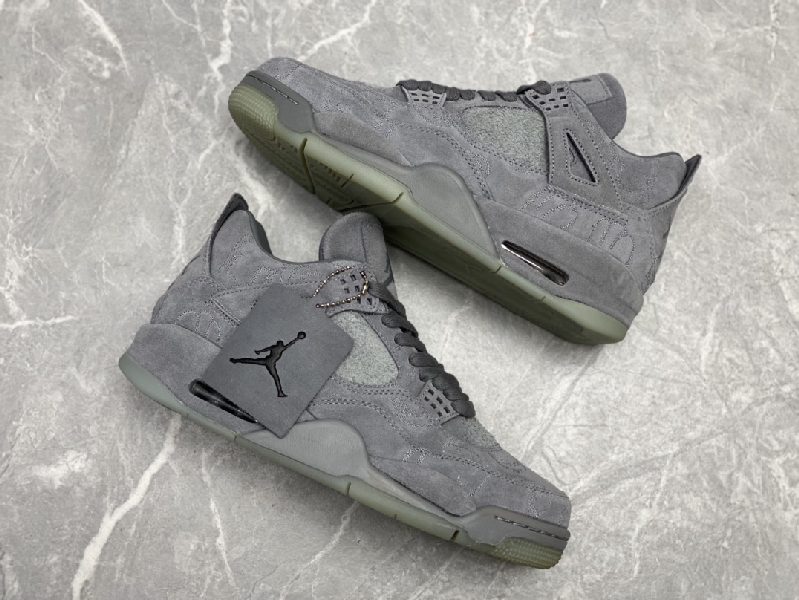 Replica Nike Sneaker Air Jordan4 in Grey