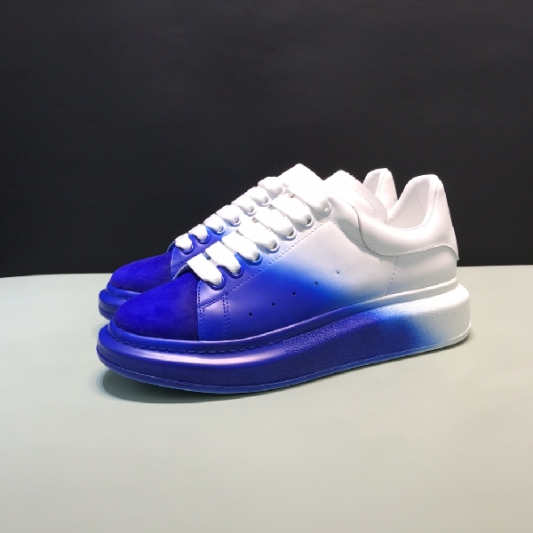 Replica Alexander McQueen Sneaker Oversized Half Blue