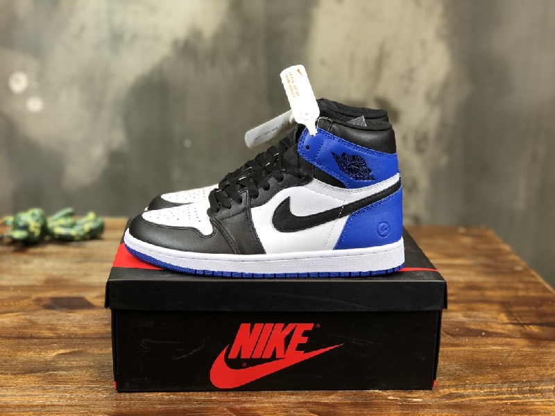 Replica Nike Sneaker Air Jordan1 in Deep Blue