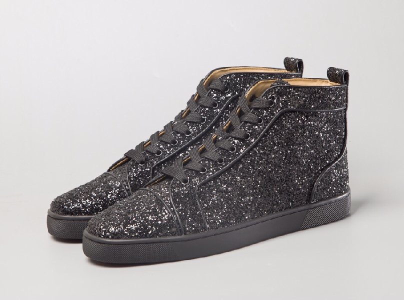 Replica Christian Louboutin Sneaker Orlato Strass Flat