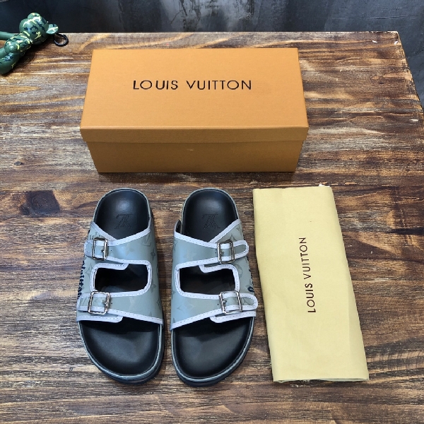 Replica LV MEN'S top quality Slipper