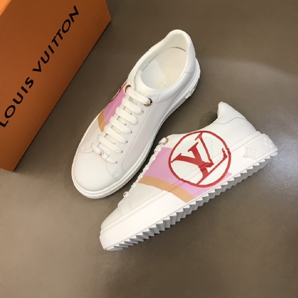 Replica Louis Vuitton Sneaker Luxembourg in Red