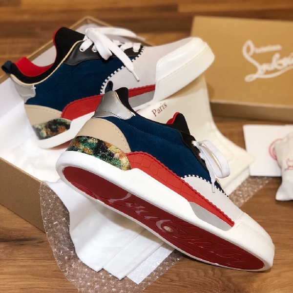 Replica Christian Louboutin Sneaker Red-Runner Flat