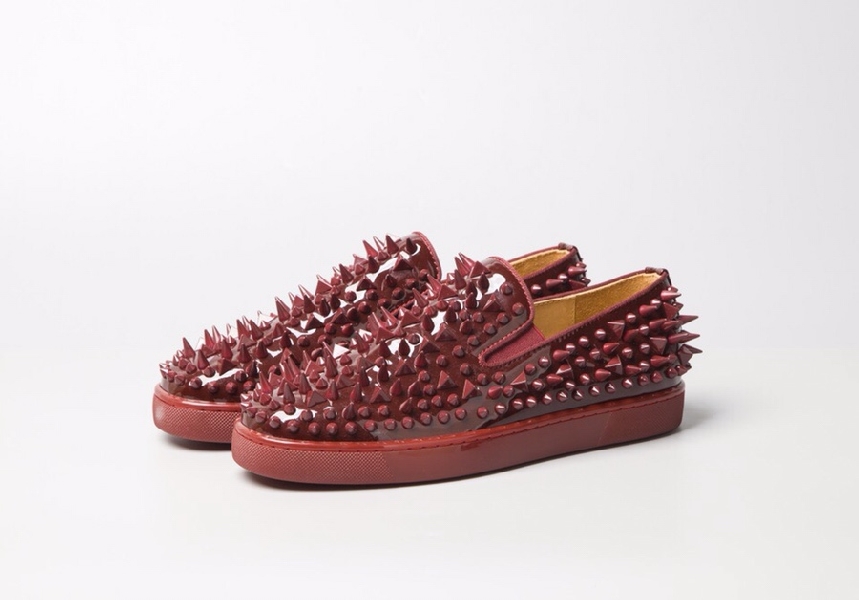 Replica Christian Louboutin Sneaker Roller-Boat Men's Flat