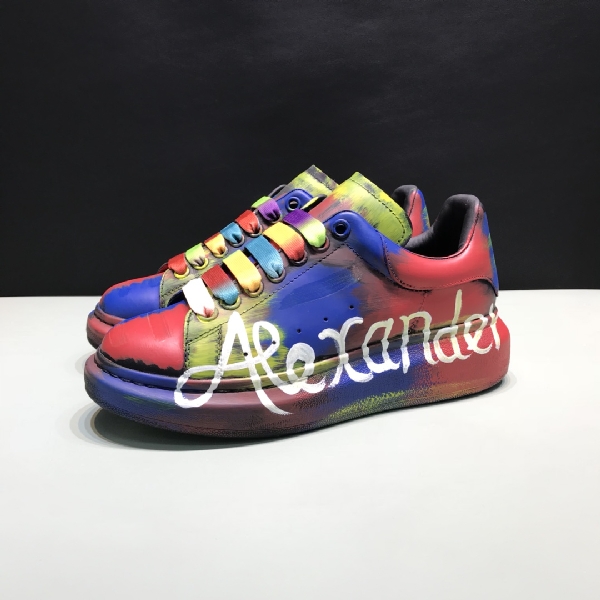 Replica Alexander McQueen Sneaker Oversized Graffiti