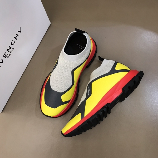 Replica Givenchy Sneaker Spectre in Gray and Yellow