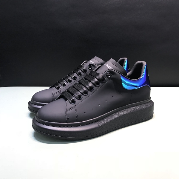 Replica Alexander McQueen Sneaker Oversized in Blue Heel