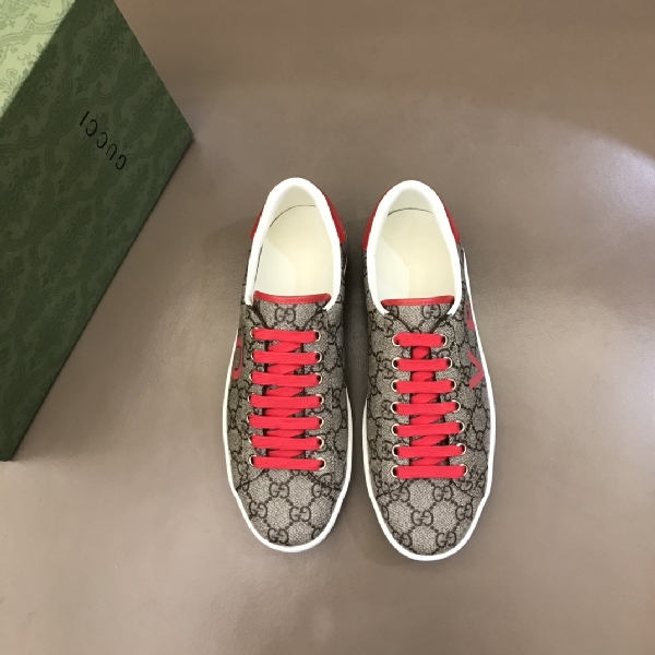 Replica GUCCI classic Sneaker white shoes series