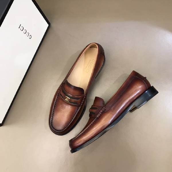 Replica Gucci Dress Shoe in Brown