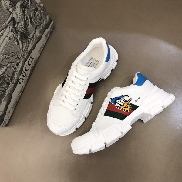 Replica Gucci Sneaker Flashtrek in White Donald