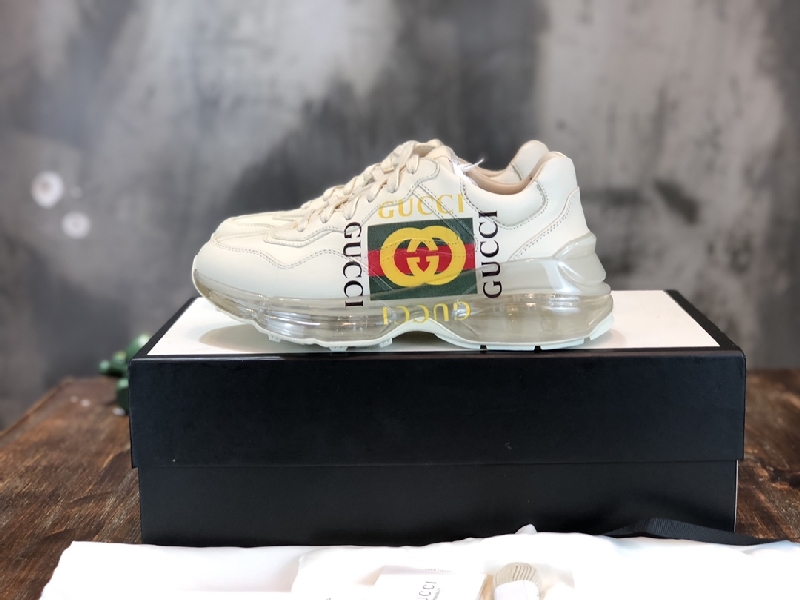 Replica Gucci Sneaker Rhyton Vintage in White