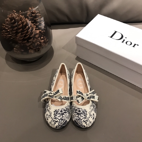 Replica Dior 2022 Children's princess shoes Dancing shoes