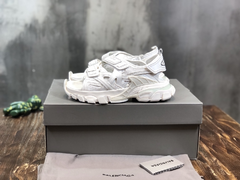 Replica Balenciaga Sandal Track 4.0 in White