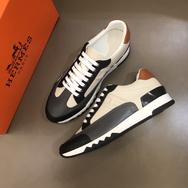 Replica Hermes Sneaker TRAIL in Cream