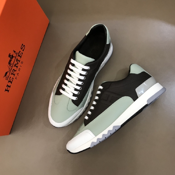 Replica Hermes Sneaker TRAIL in Green