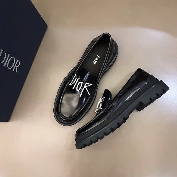 Replica Dior Dress shoe Loafer in Black