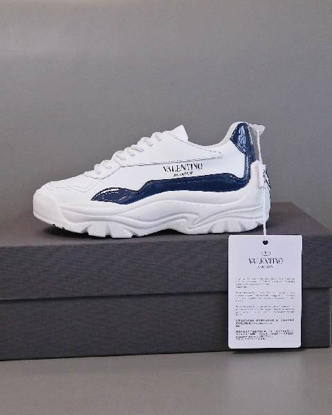 Replica Valentino Sneaker Gumboy Calfskin in Blue