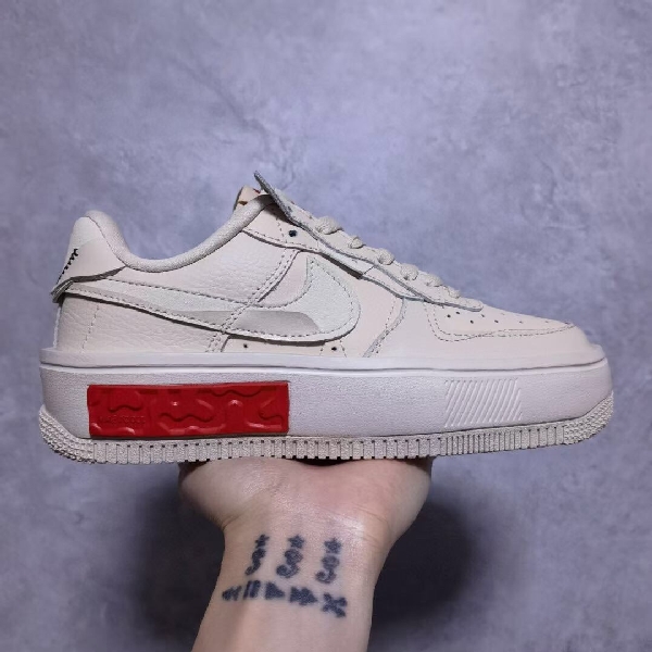 Replica Nike Wmns Air Force 1 Fontanka"Pearl White/Red"