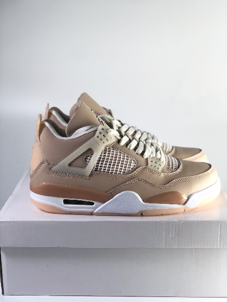 Replica Nike Sneaker Union x NK Air Jordan 4 in Brown