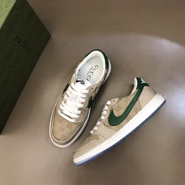 Replica Gucci&Nike Sneaker Ace in Brown