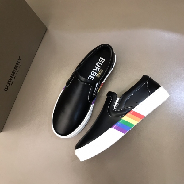 Replica BurBerry Sneaker Bio-based sole in Black