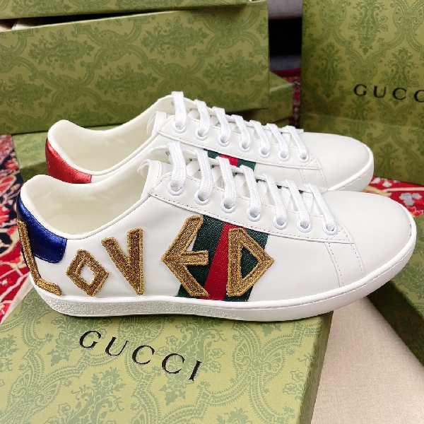 Replica Gucci Classic Sneaker Ace in White