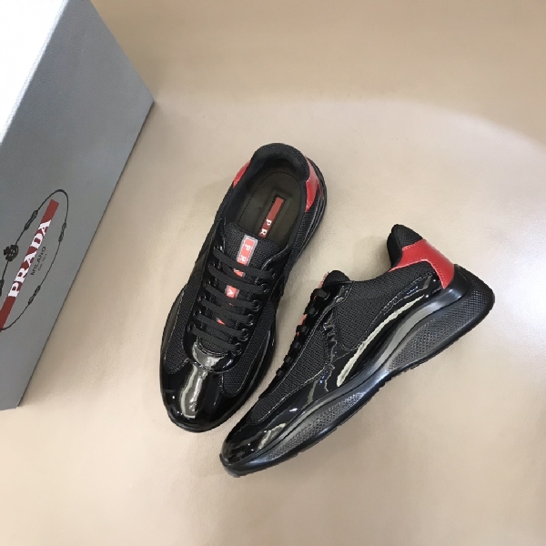 Replica Prada Sneaker America's Cup in Black