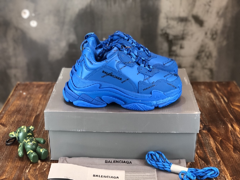 Replica Balenciaga Sneaker Triple S All Lover in Blue