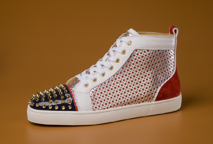 Replica Christian Louboutin Sneaker Spikes Orlato Flat