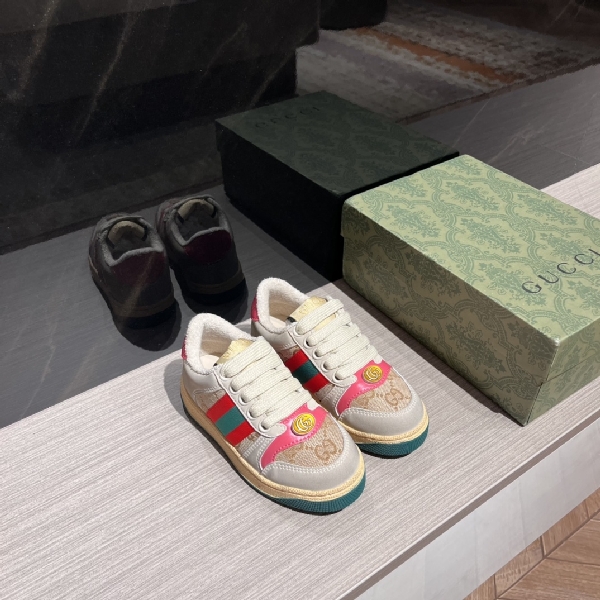 Replica Gucci 2022 NEW Rhyton children Sneaker