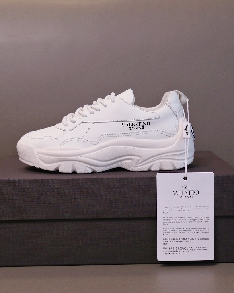 Replica Valentino Sneaker Gumboy Calfskin in White