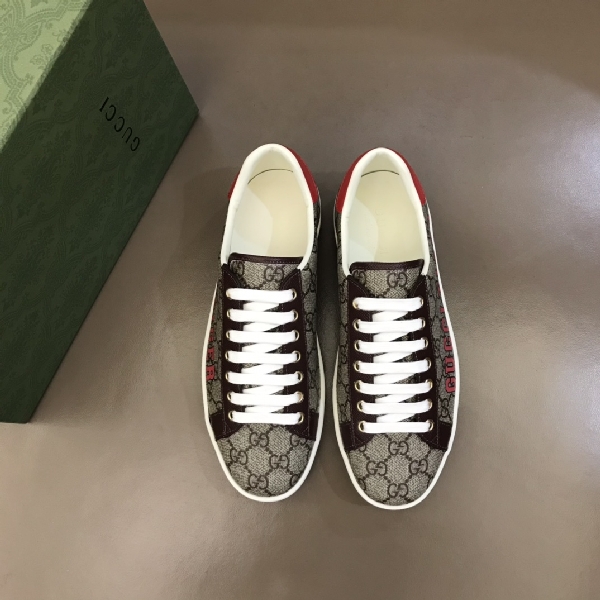 Replica GUCCI classic Sneaker white shoes series