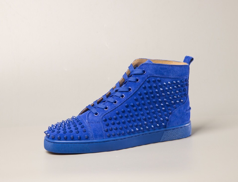 Replica Christian Louboutin Sneaker Louis Spikes Flat