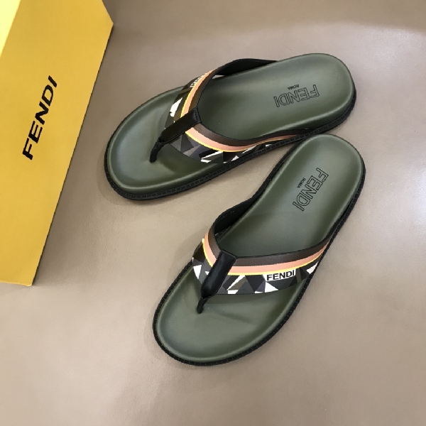 Replica Fendi Slipper in Green