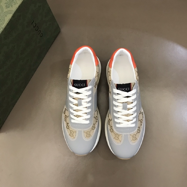 Replica GUCCI Men's Sneaker with calf printing