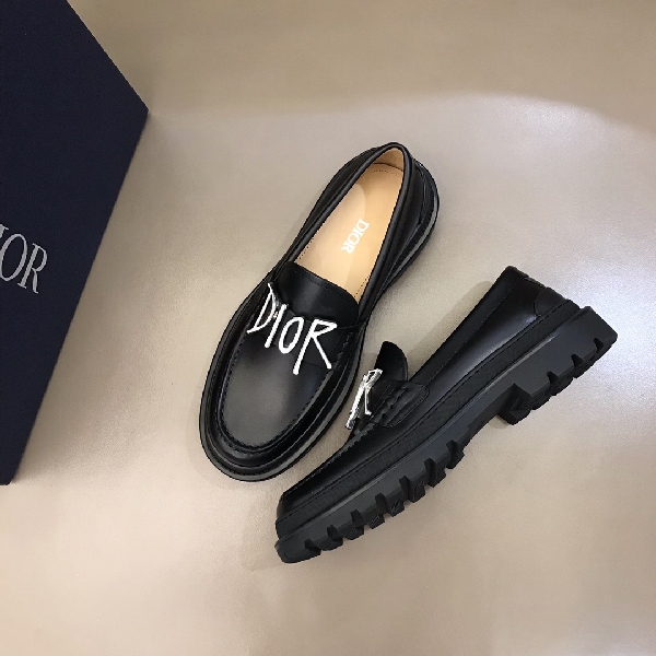 Replica Dior Dress shoe Loafer in Black