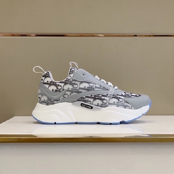 Replica Dior Sneaker B22 in Gray