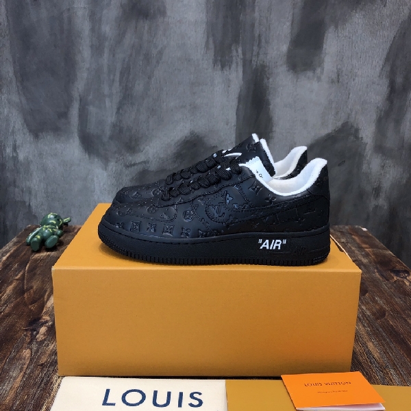 Replica LV x OFF-WHITE x Nike Fashion THE TEN style Men's Sneakers