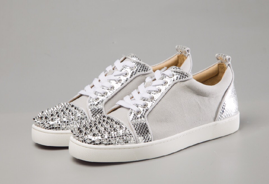 Replica Christian Louboutin Sneaker Spikes Orlato Flat