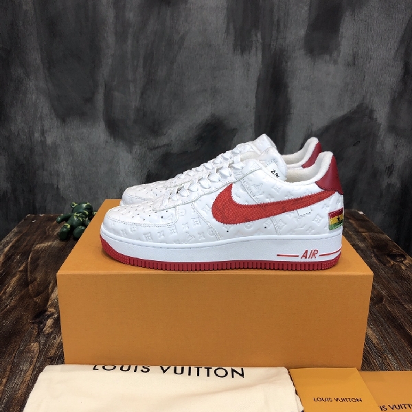 Replica LV x OFF-WHITE x Nike Fashion THE TEN style Men's Sneakers