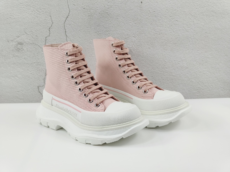 Replica MCQ Sneaker Tread Slick Boot in Pink