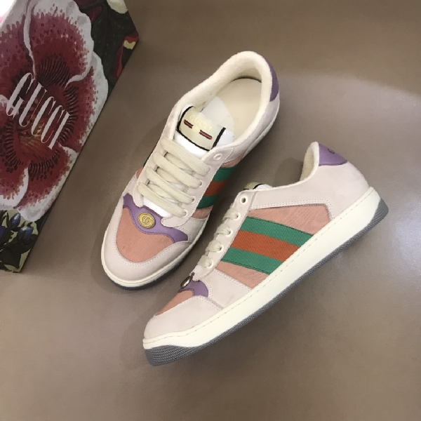 Replica Gucci Sneaker Screener Low in Pink