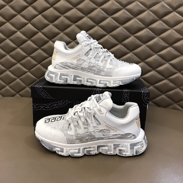 Replica Versace Sneaker Trigreca in White