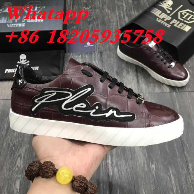 Philipp Plein Men Shoes Fashion Design Luxury Brand Whatapp