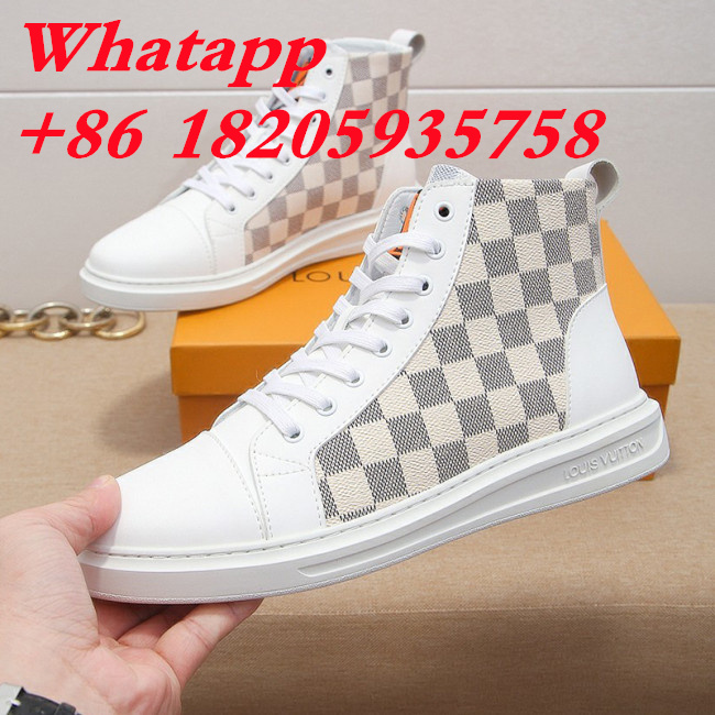 Louis Vuitton Men Shoes Fashion Sneakers Luxury Brand Mens Casual Shoes with Original Box Whatapp